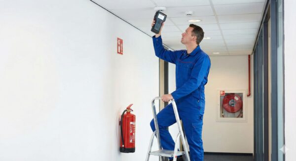 Review fire detection