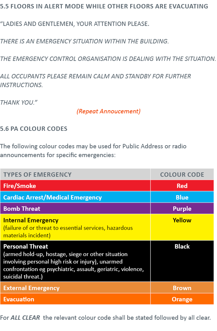 5 5 Floors in Alert Mode While Other Floors are Evacuating  LADIES AND GENTLEMEN, YOUR ATTENTION PLEASE  THERE IS AN    